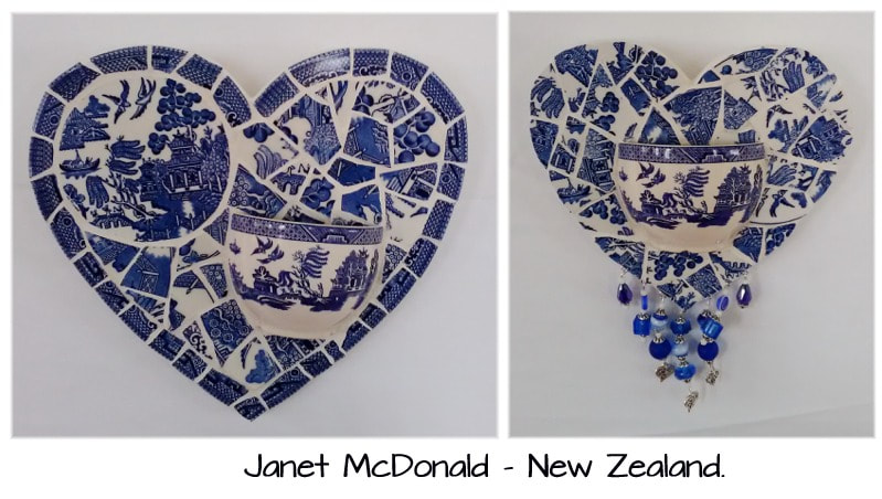 Broken China Heart Mosaic 9 - Seal Mosaic With Grout Sealer - Running With  Sisters